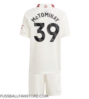 Manchester United Scott McTominay #39 Replik 3rd trikot Kinder 2023-24 Kurzarm (+ Kurze Hosen)